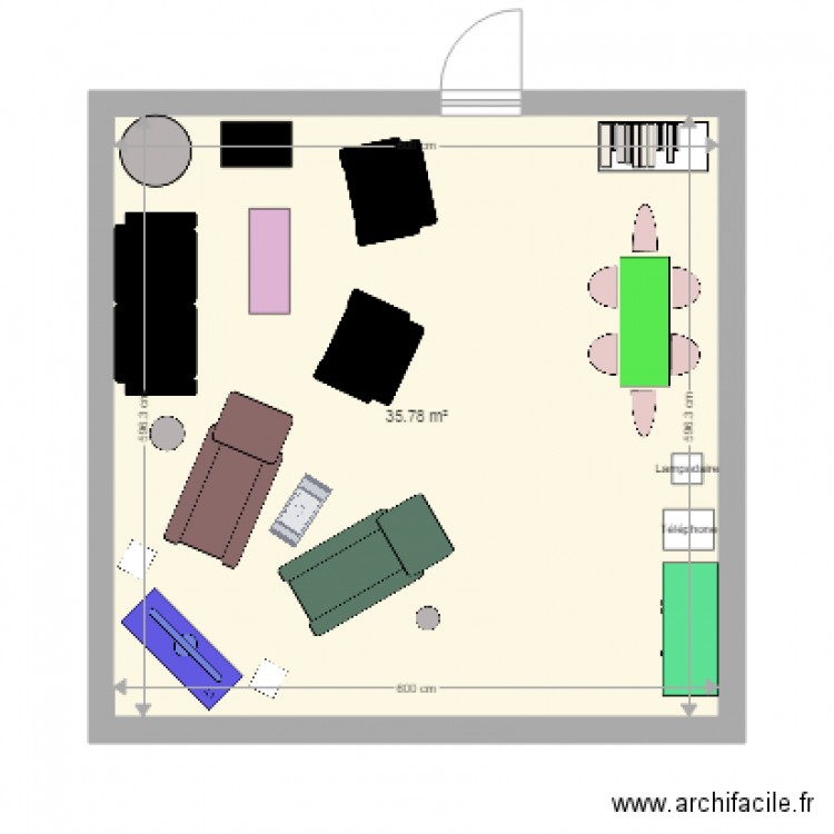 Séjour. Plan de 0 pièce et 0 m2