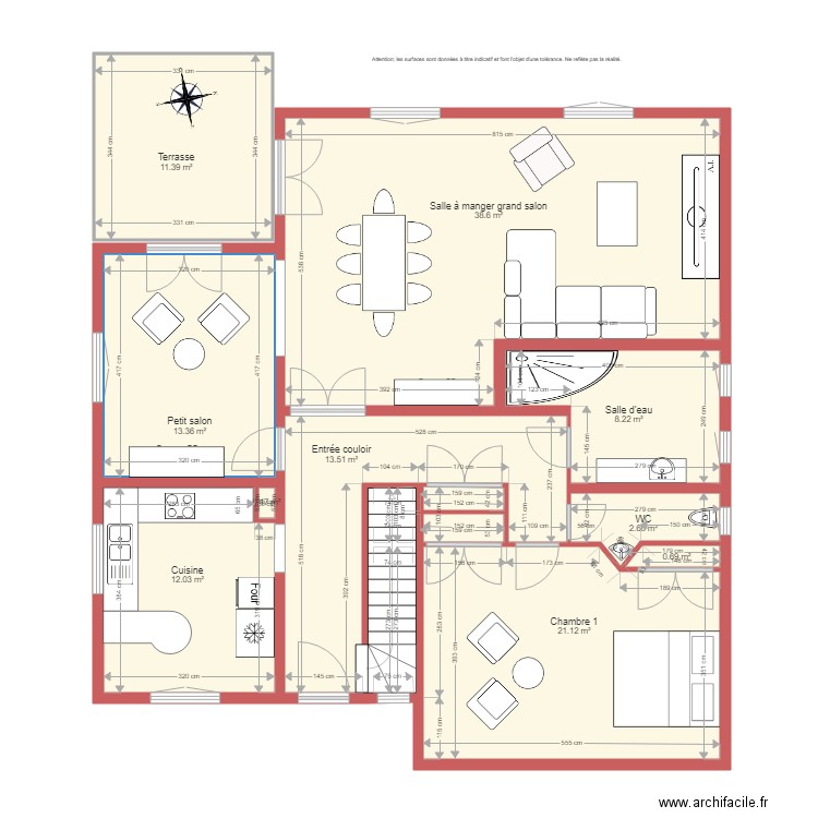 BI 1303 MEISTERZHEIM plan côté. Plan de 0 pièce et 0 m2