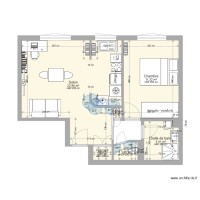 Plan appartement la Garenne Colombes 92720