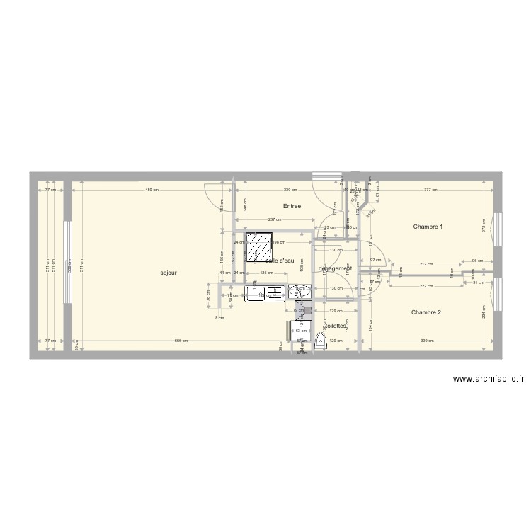 Bouteiller 1. Plan de 0 pièce et 0 m2