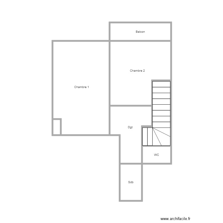 etage le fur. Plan de 0 pièce et 0 m2