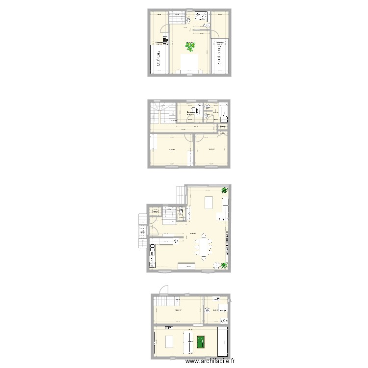 Maison Villa Eugène Projet 2. Plan de 0 pièce et 0 m2