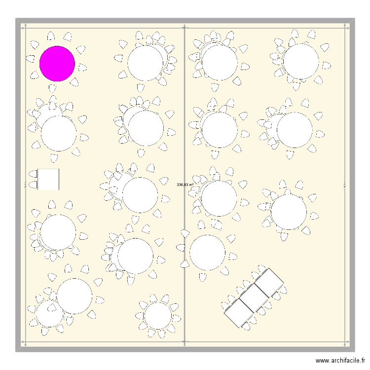 WEDDING. Plan de 1 pièce et 337 m2