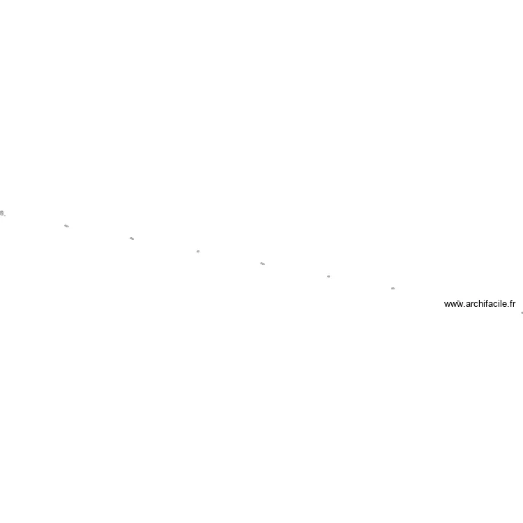 Batiment et terrain 2233. Plan de 