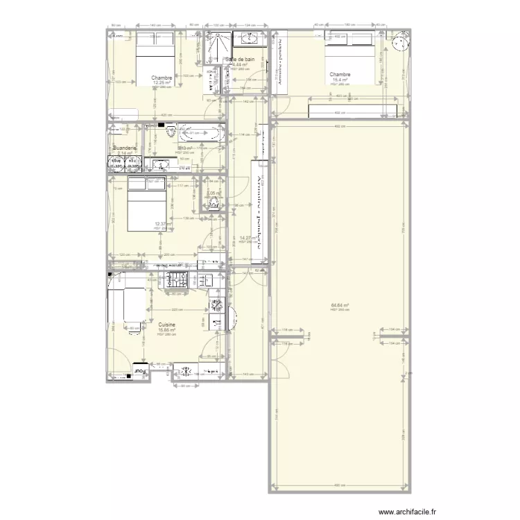 APPART300419. Plan de 