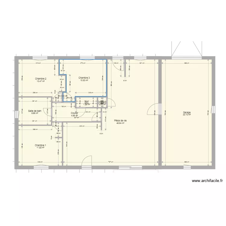 Maison Montaigut. Plan de Maison Montaigut. Plan de