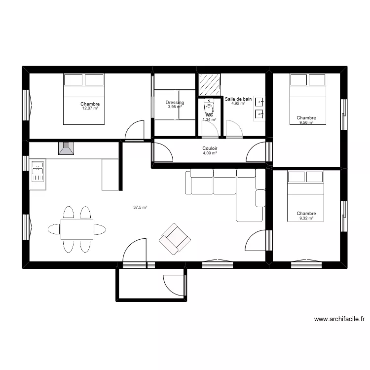 cezeroux  T4 version 3. Plan de 