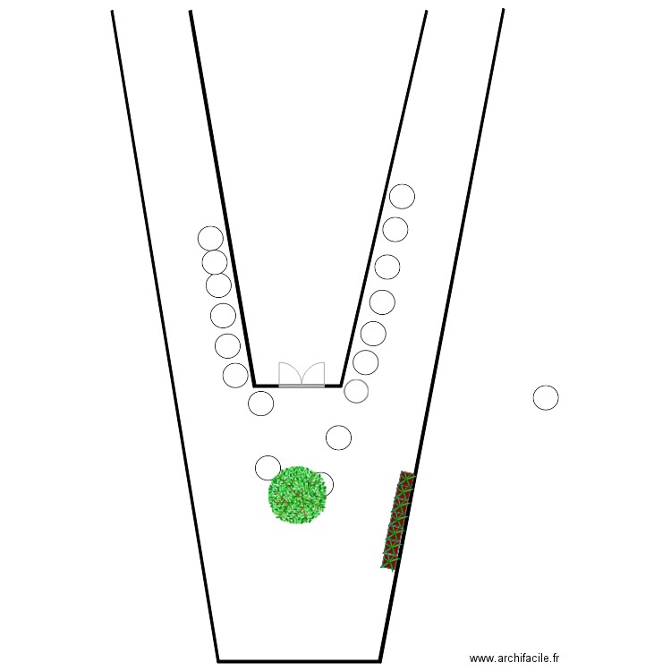 BISTROT . Plan de 0 pièce et 0 m2