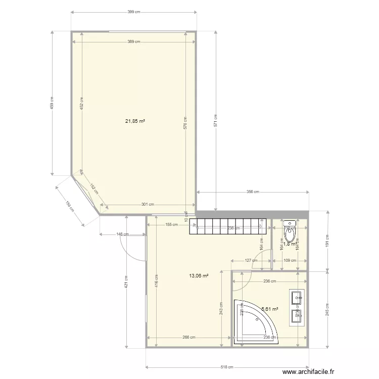STE MARIE RDC. Plan de 