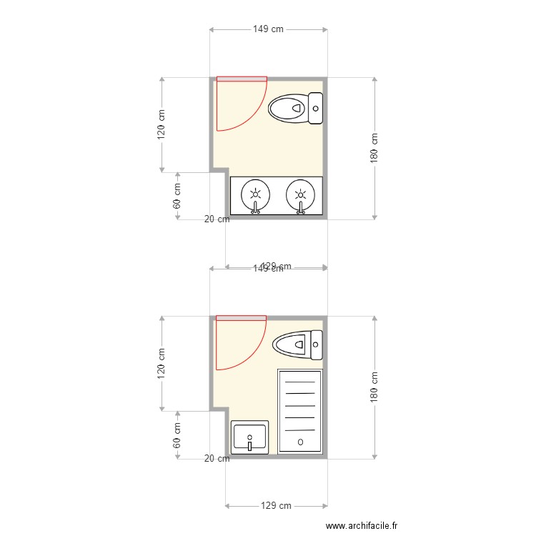 JAVIER CARRIZOSA BAÑO SUITTE. Plan de 0 pièce et 0 m2