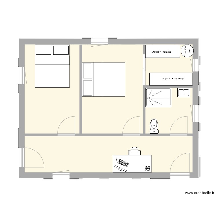 ETAGE  OCTOBRE 5 . Plan de 0 pièce et 0 m2