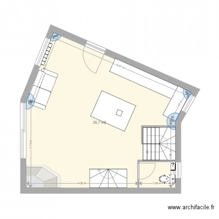 MUZELLE RC. Plan de 0 pièce et 0 m2