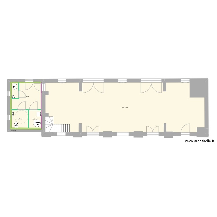 Gite Biencourt. Plan de 15 pièces et 338 m2