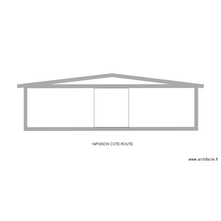 1é PIGNON route. Plan de 0 pièce et 0 m2