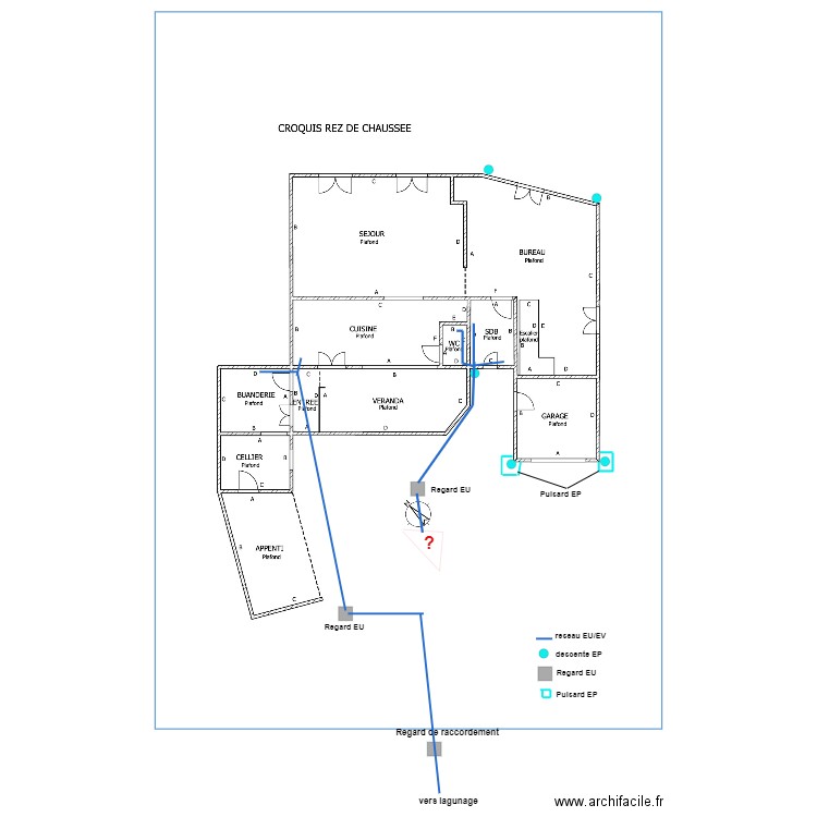 assainissement guitter rdc. Plan de 0 pièce et 0 m2