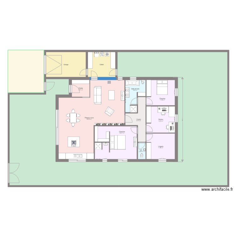 Maison 11 v1. Plan de 0 pièce et 0 m2