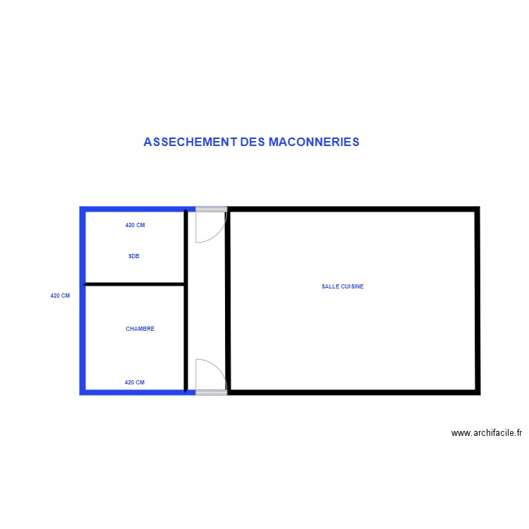 CHAUSSEE. Plan de 0 pièce et 0 m2