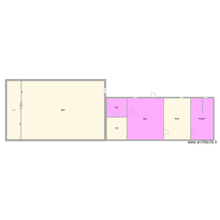 entrepôt. Plan de 0 pièce et 0 m2