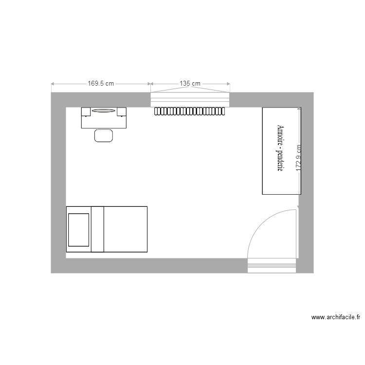 chambre zoe. Plan de 0 pièce et 0 m2