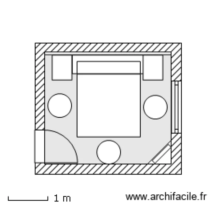 Chambre JG T3 Lit 160 X 190 V 25 Nov 11. Plan de Chambre JG T3 Lit 160 X 190 V 25 Nov 11. Plan de