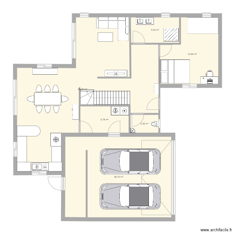 RDCV5. Plan de 0 pièce et 0 m2