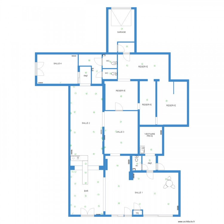 place st ame FOND elec. Plan de 0 pièce et 0 m2