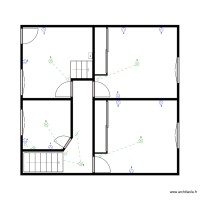 Electricit&eacute; &eacute;tage maison CROIX