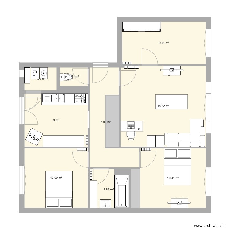 BLRE35 v1 Plan. Plan de 0 pièce et 0 m2