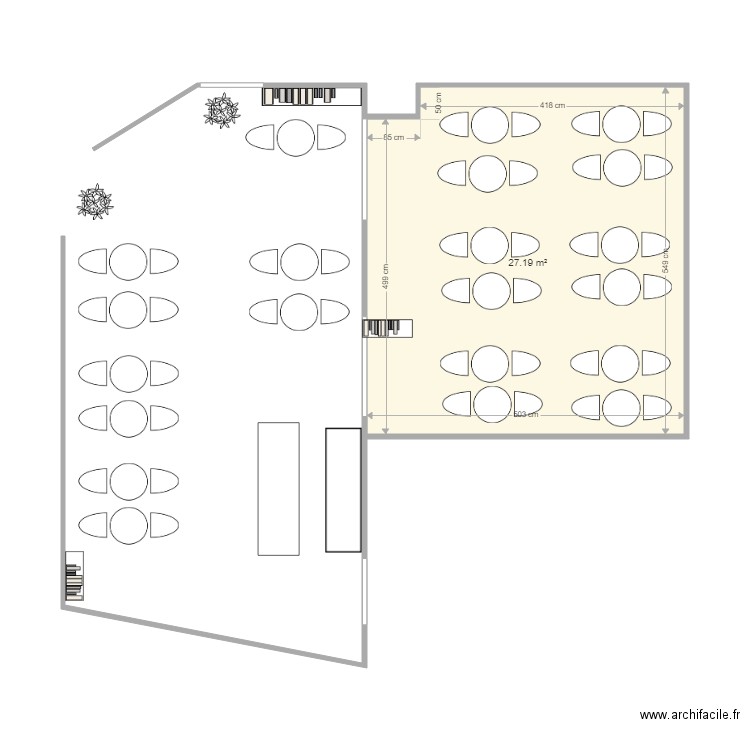 bax. Plan de 0 pièce et 0 m2