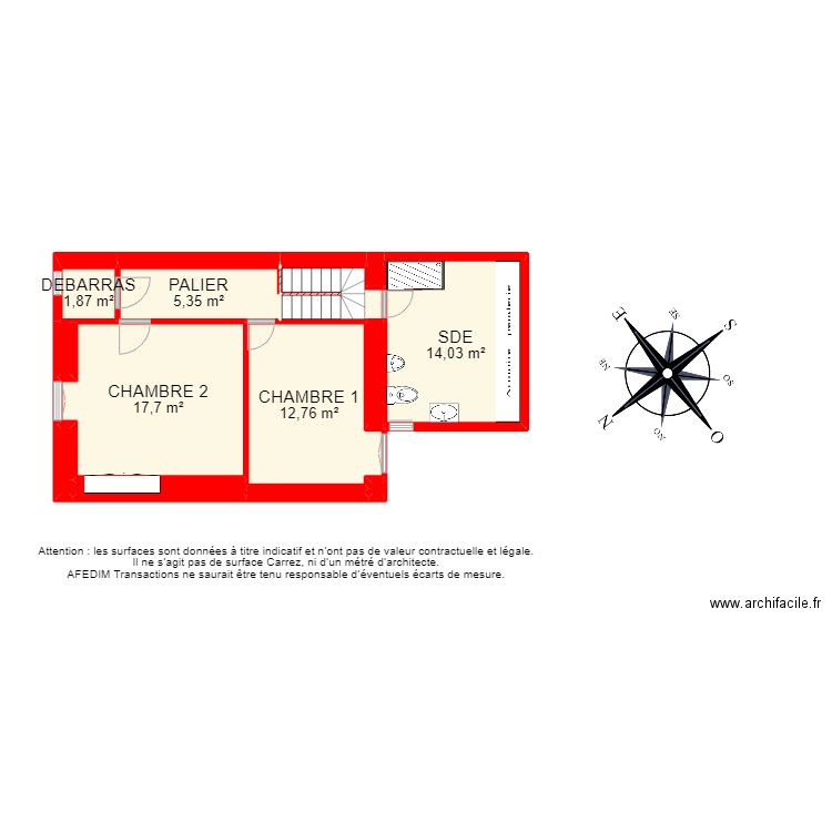 BI 10693 - . Plan de 29 pièces et 235 m2