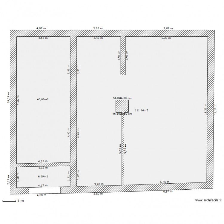 palaja matrice. Plan de 0 pièce et 0 m2