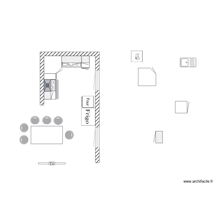 AURELIEcusine. Plan de 