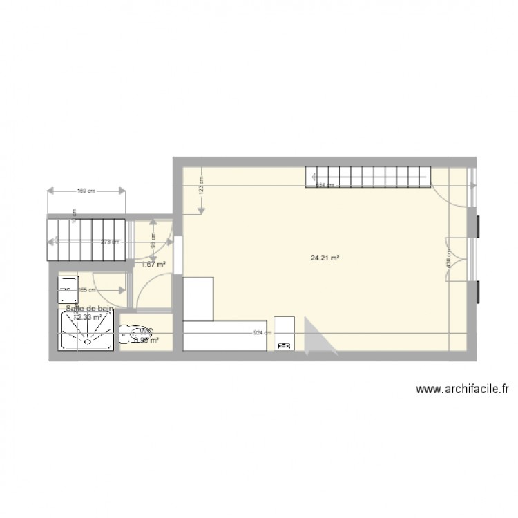 MAISON GUEGUEN projet. Plan de 0 pièce et 0 m2