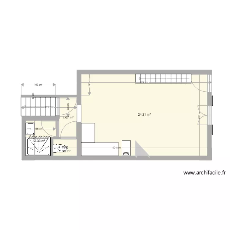 MAISON GUEGUEN projet. Plan de MAISON GUEGUEN projet. Plan de