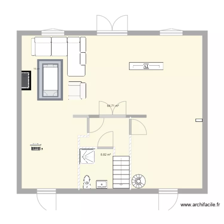 RDC Maison La Baule V2 29 03 2018. Plan de RDC Maison La Baule V2 29 03 2018. Plan de