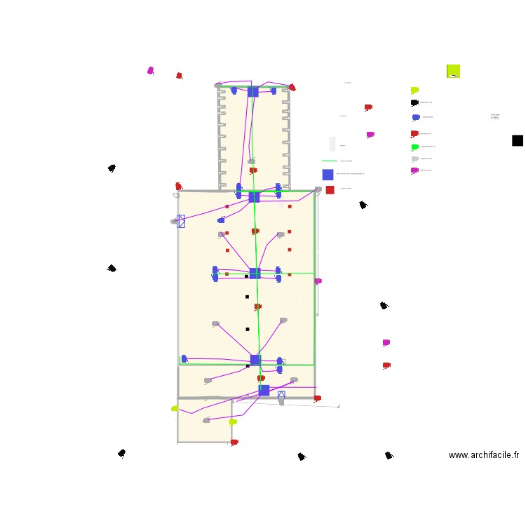 plan futur camera dans entrepot En Cours. Plan de 0 pièce et 0 m2