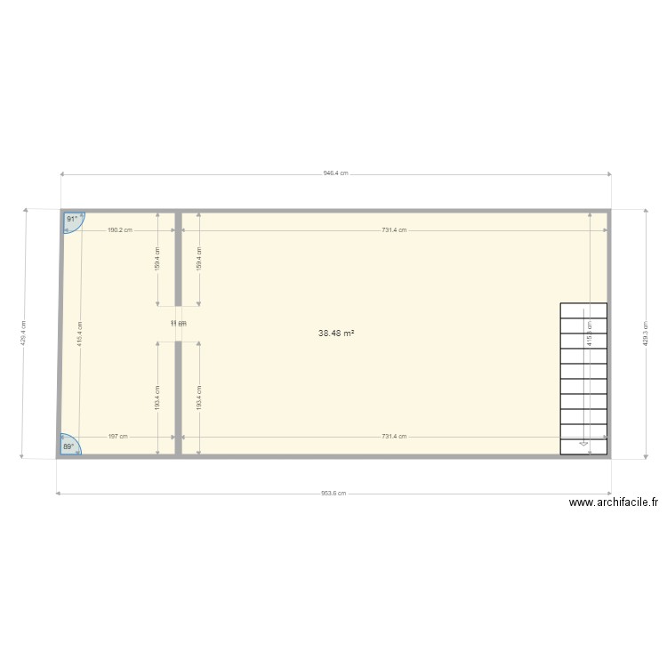 croki apart st pere . Plan de 0 pièce et 0 m2