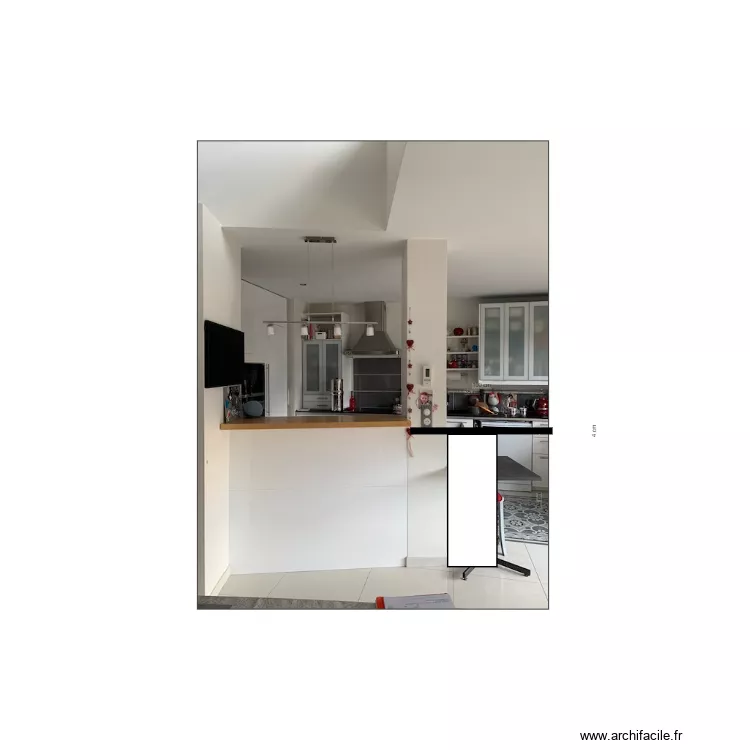 PLAN DE TRAVAIL DE FACE . Plan de 