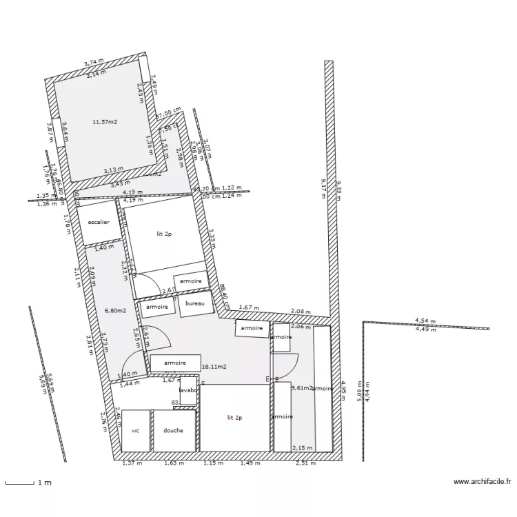 garage bas. Plan de garage bas. Plan de