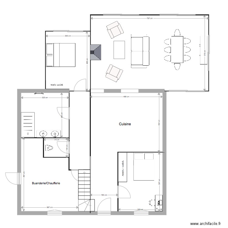 plan int Bignon. Plan de 0 pièce et 0 m2