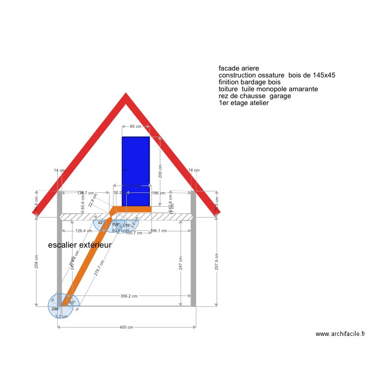 fardaarriere. Plan de 0 pièce et 0 m2