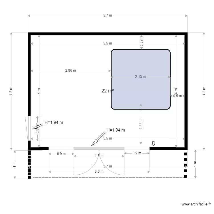 JACUZZI WANZOUL 20210107 V5. Plan de JACUZZI WANZOUL 20210107 V5. Plan de