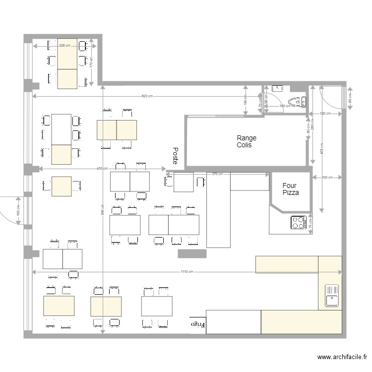 Plan Confignon 2. Plan de 2 pièces et 102 m2