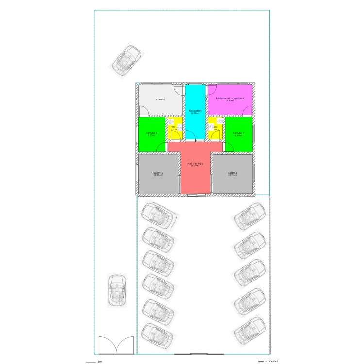 Projet 2. Plan de 0 pièce et 0 m2