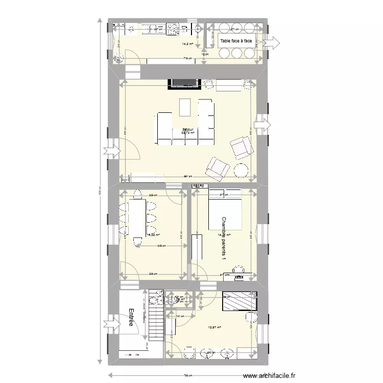 Petit Rezole RDC  Version 3. Plan de 