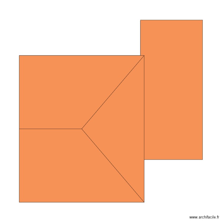 toit avt. Plan de 0 pièce et 0 m2