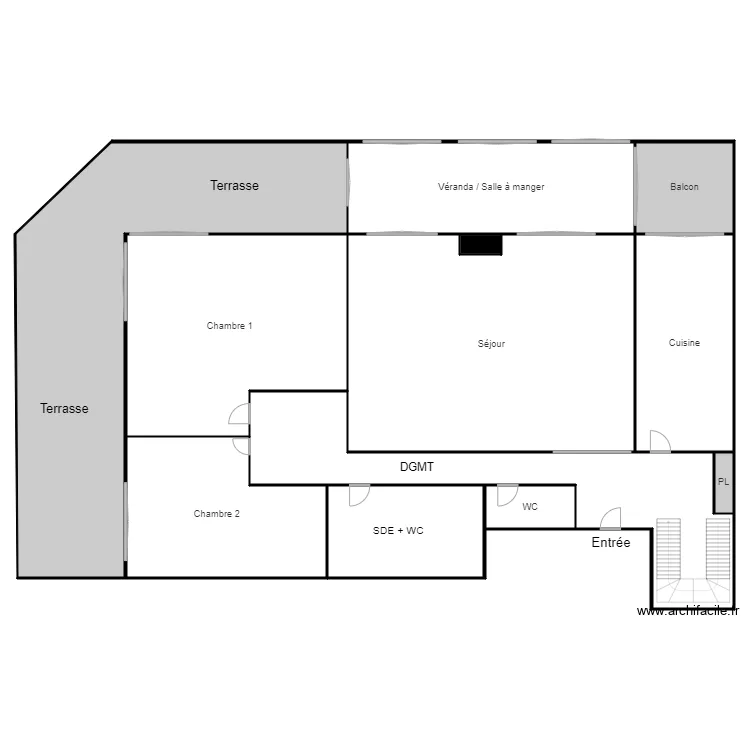 Plan chekroun LEVALLOIS. Plan de 