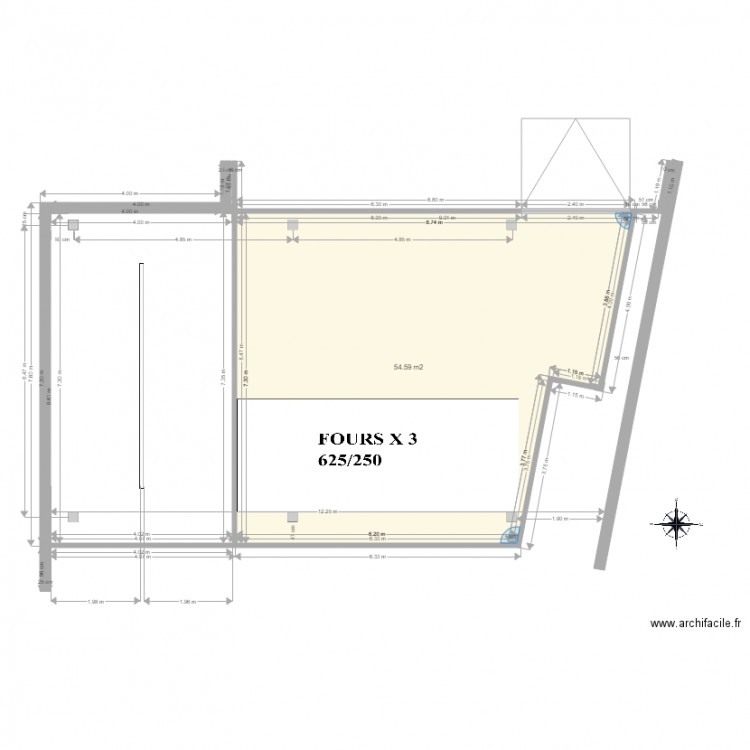 boulangerie 2018 four plonge2. Plan de 0 pièce et 0 m2