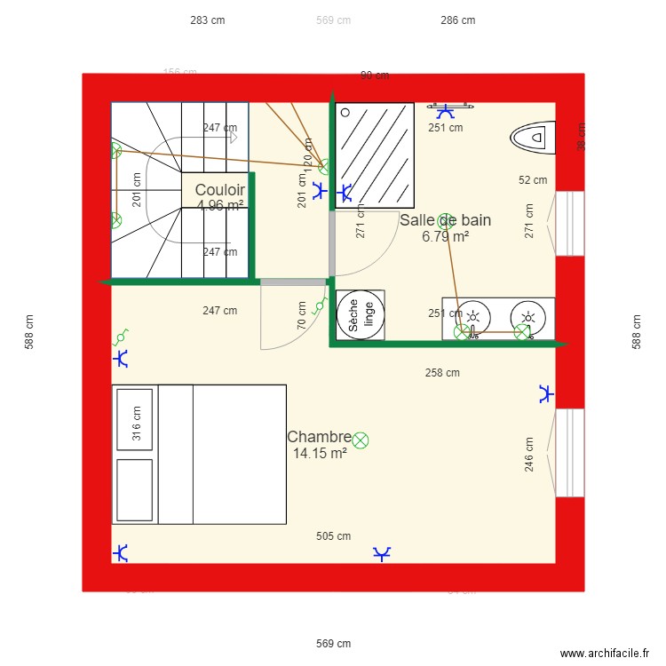 NicoVivi. Plan de 0 pièce et 0 m2