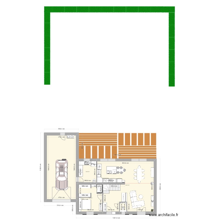 Dernier plan 9x13. Plan de 12 pièces et 248 m2
